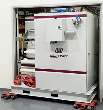 LabMaster Pilot Line fits standard 2.4m door for easy installation and relocation